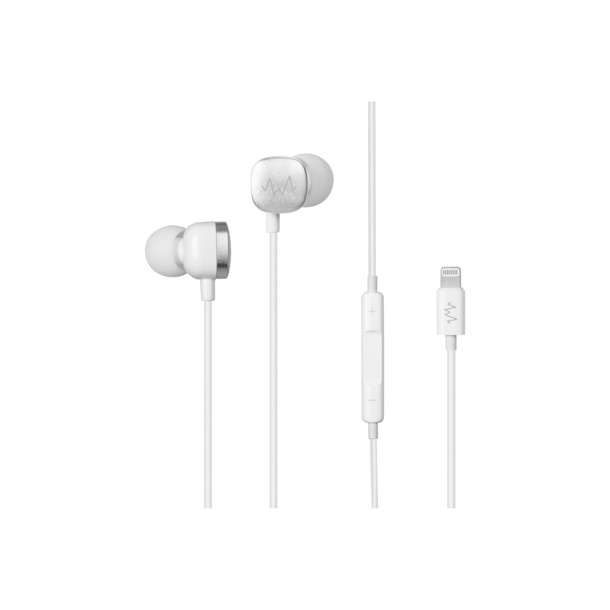 Wave Audio Corded Earphones - Lightning