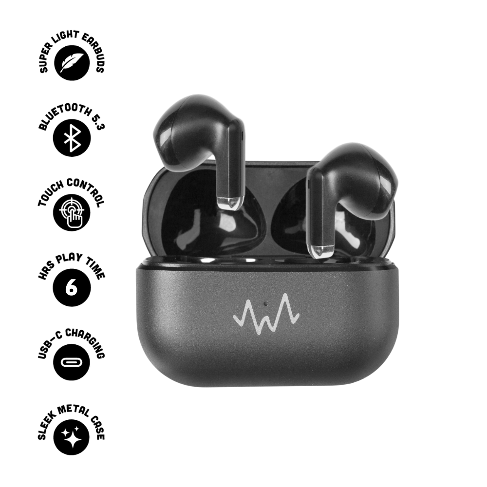 Wave Audio True Wireless Earbuds Immersive Mini