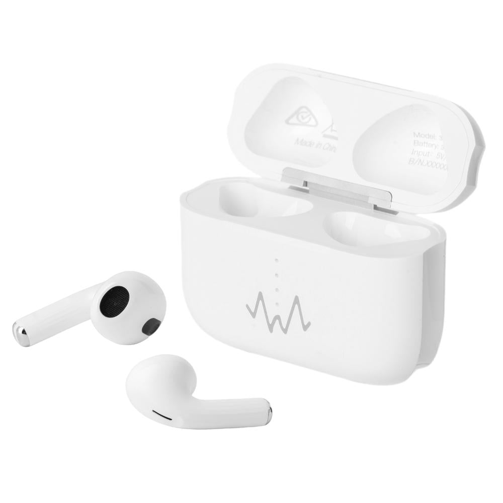 Wave Audio True Wireless Earbuds TW2617BT - White